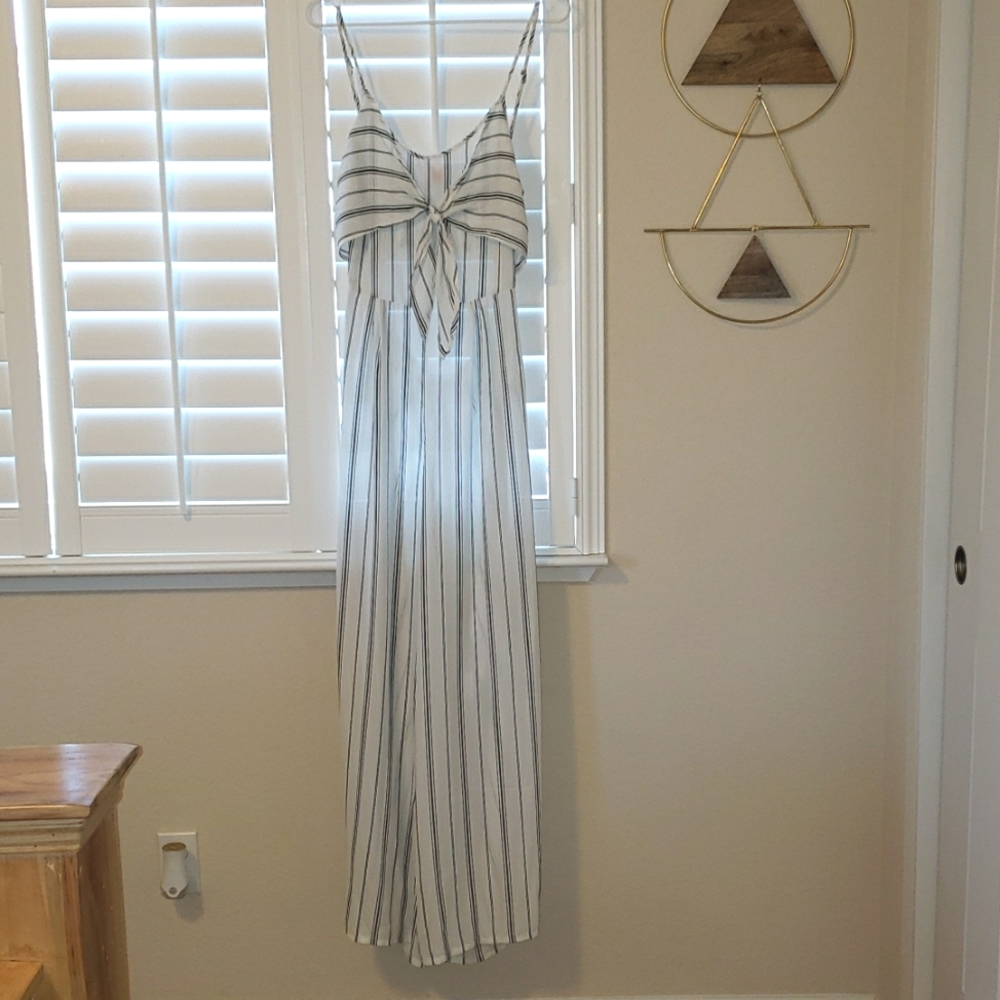 H&M Pin Striped Romper/Jumpsuit